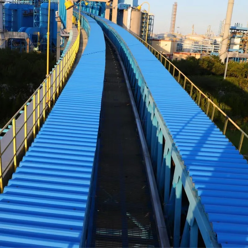 Pipe Covered Conveyor - ENP Hauling 1