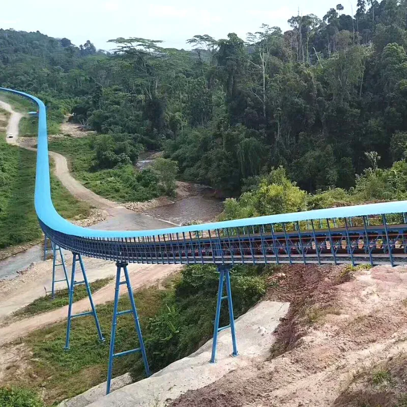 Pipe Covered Conveyor - ENP Hauling 3